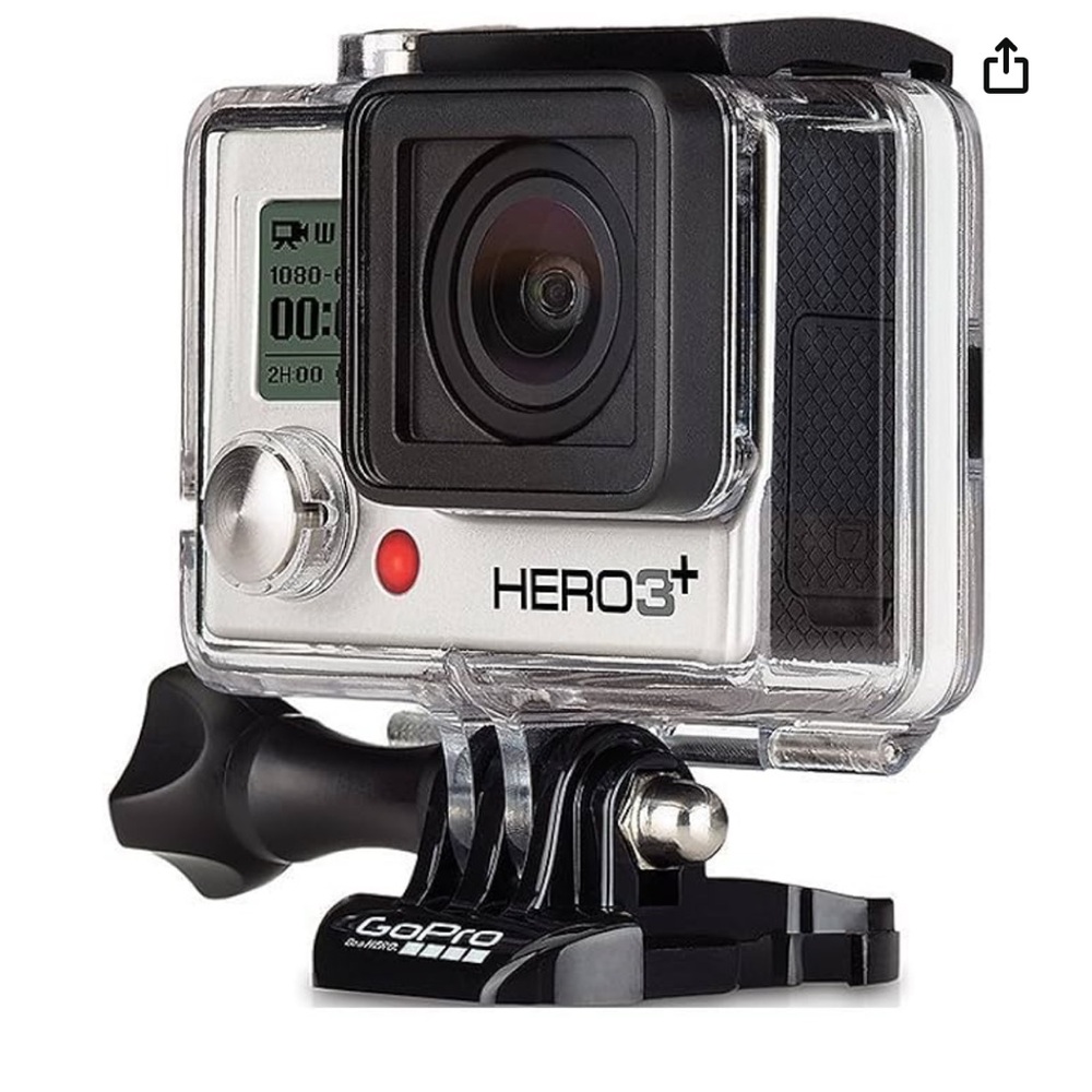 Go Pro Hero 3+ Silver Edition & Accessories